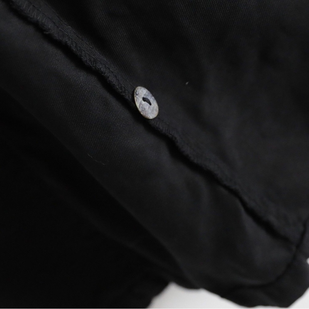 Click Color me Cotton oversized long cardigan jacket buttoned L large layering - Picture 5 of 8